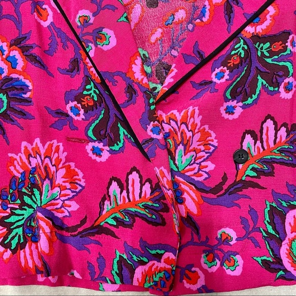 Top Shop Floral Top Size 2 - Picture 4 of 6